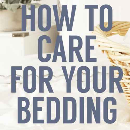 How To Wash Your Bedding
