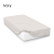 Ivory 4FT Egyptian Cotton 200 Count Fitted Sheets