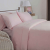 Pink 15" Deep Brushed Cotton Flannelette Fitted Sheets