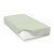 Green 15" Deep Brushed Cotton Flannelette Fitted Sheets