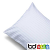 White 540 Thread Count Satin Stripe Cotton Pillowcase Pair