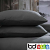 Charcoal Brushed Cotton Pillowcase Pairs