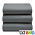 Charcoal Brushed Cotton Fitted Sheet
