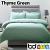 Thyme Green 200 Thread Count Egyptian Cotton Duvet Cover Sets