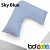 Sky Blue V Shape Orthopaedic Polycotton Percale Pillowcases