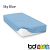 Sky Blue 200 Count Polycotton Fitted Sheets