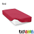 Red 200 Count Polycotton Fitted Sheet