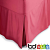 Red 200 Count Polycotton Valance
