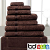 Chocolate Madison Hotel Quality Cotton Towels