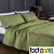 Padstow Olive Green Cotton Bedspreads