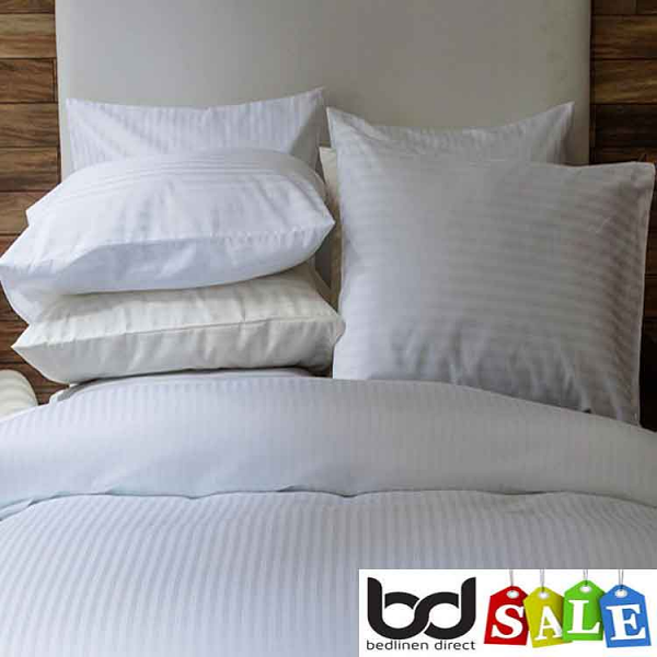 540 Thread Count Satin Stripe Cotton Pillowcases