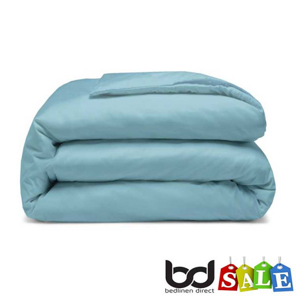 Teal Blue 200 Count Polycotton Percale Bedding