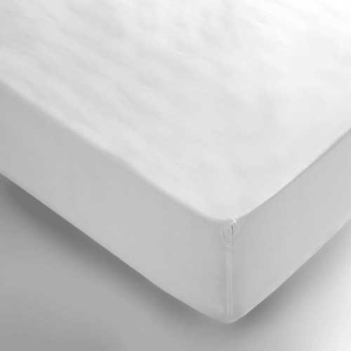 3FT 6" x 6FT 3" Polycotton Percale Fitted Sheets