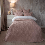 Lisbon Blush Pink Bedspreads