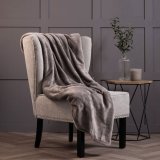 belledorm heat holders blanket in antique silver